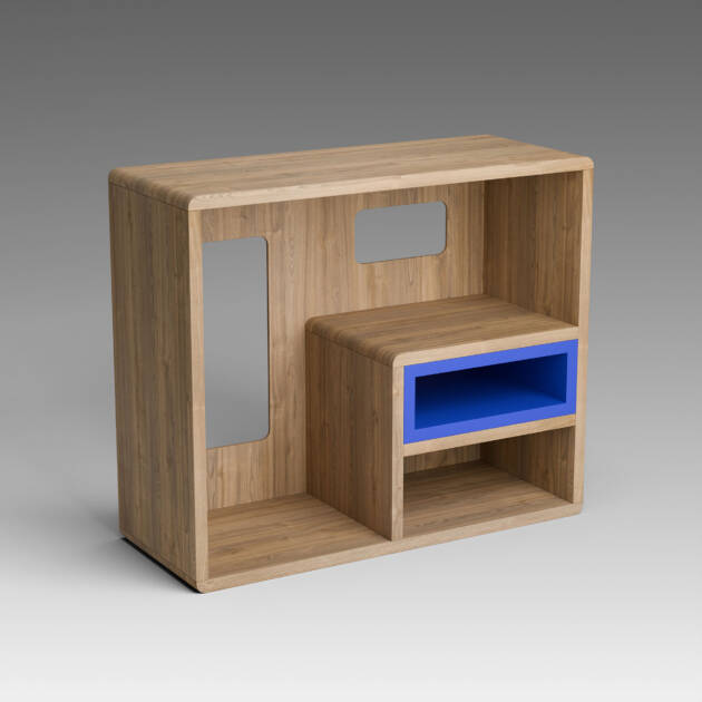 Microwave – Fridge Cabinet